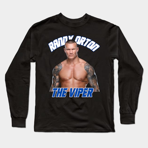 The Viper - Randy Orton - WWE Long Sleeve T-Shirt by AwkwardTurtle